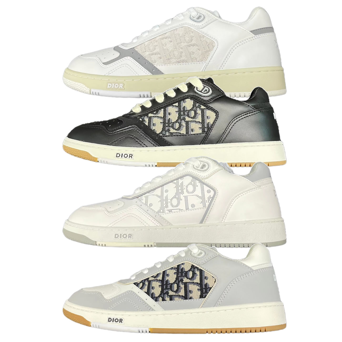 Dior B27 Low Gray White Beige Black 3sn272zir H165 H173 H965 H068 (26) - www.kitistry.com