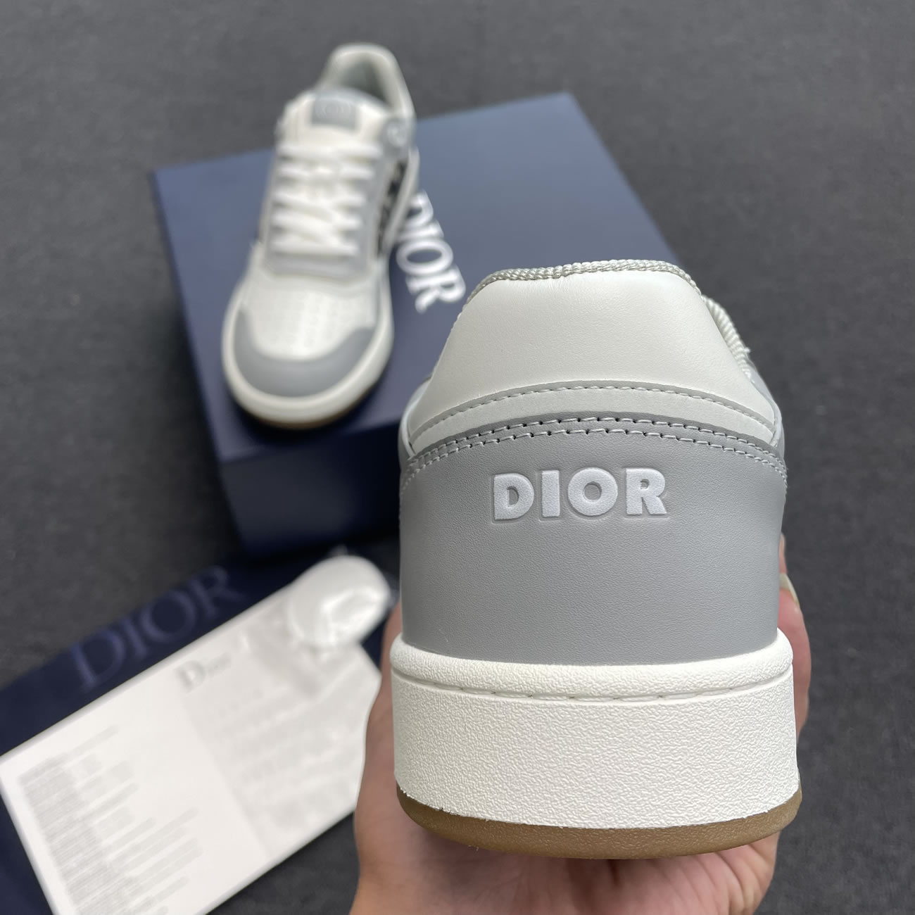 Dior B27 Low Gray White Beige Black 3sn272zir H165 H173 H965 H068 (8) - www.kitistry.com