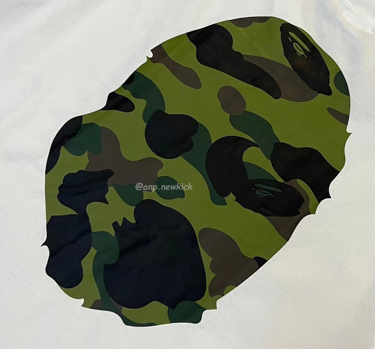 Bape Color Camo Big Ape Head Tee White Black White Green (19) - www.kitistry.com Bape Color Camo Big Ape Head Tee White Black White Green (19) - www.kitistry.com