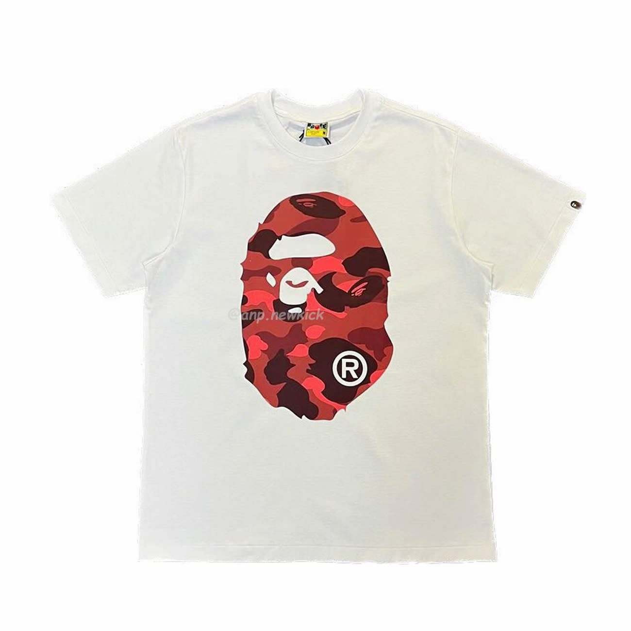 Bape Color Camo Big Ape Head Tee White Black White Green (21) - www.kitistry.com Bape Color Camo Big Ape Head Tee White Black White Green (21) - www.kitistry.com