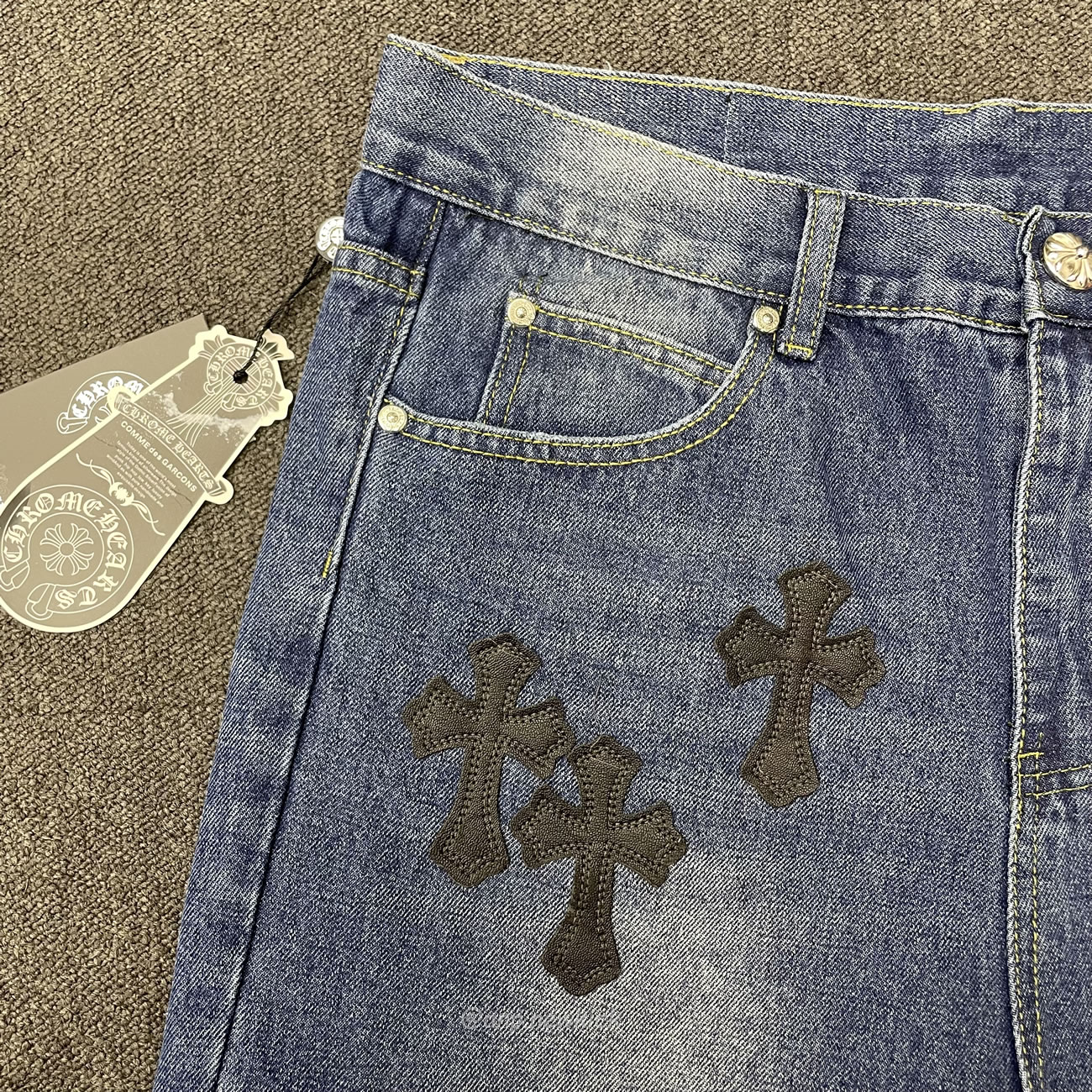 Chrome Hearts Blue Jeans Cross Patch (4) - www.kitistry.com Chrome Hearts Blue Jeans Cross Patch (4) - www.kitistry.com