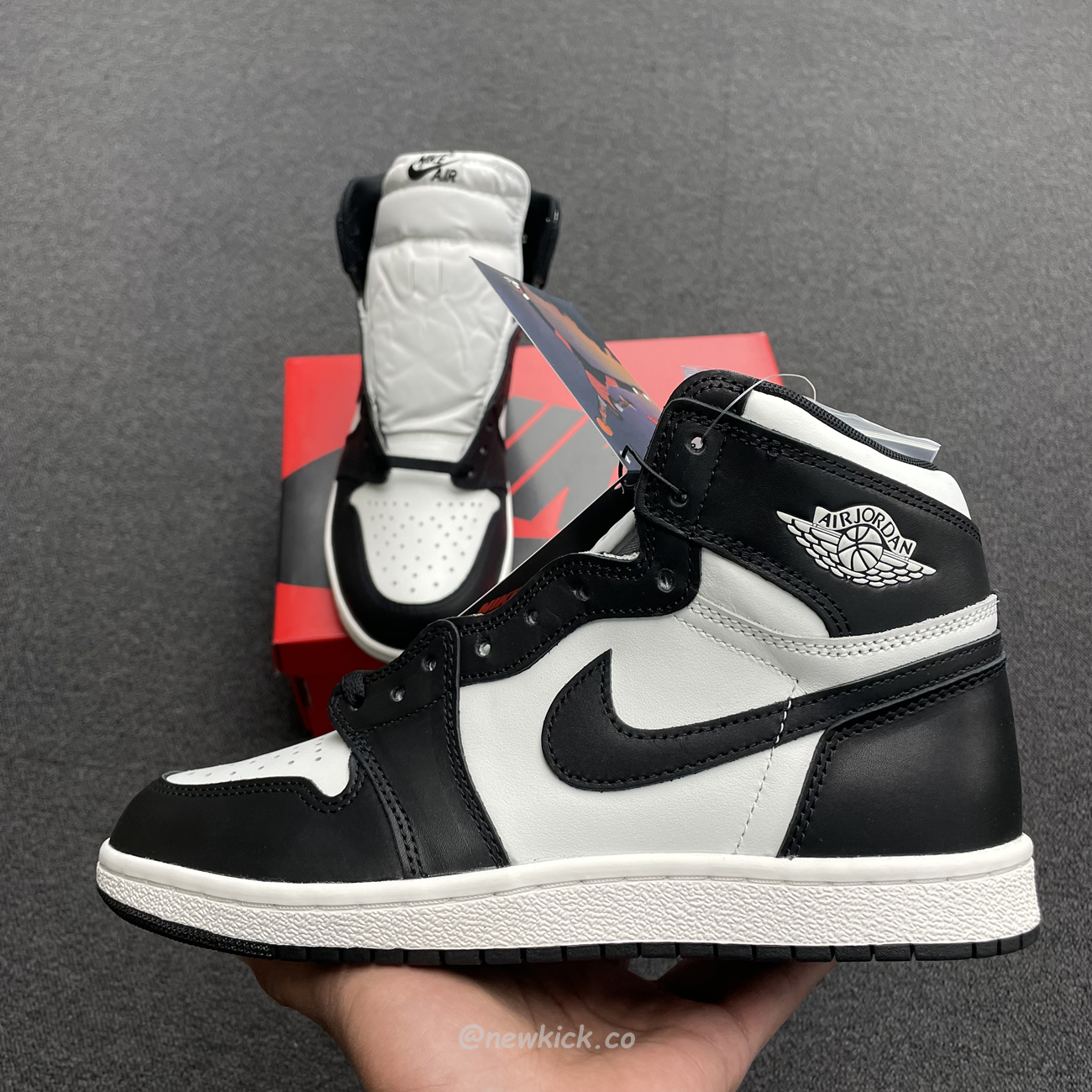 Air Jordan 1 Retro High 85 Black White 2023 Bq4422 001 (8) - www.kitistry.com