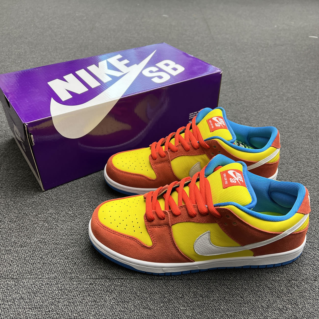 Nike Sb Dunk Low Pro Bart Simpson Bq6817 602 (8) - www.kitistry.com