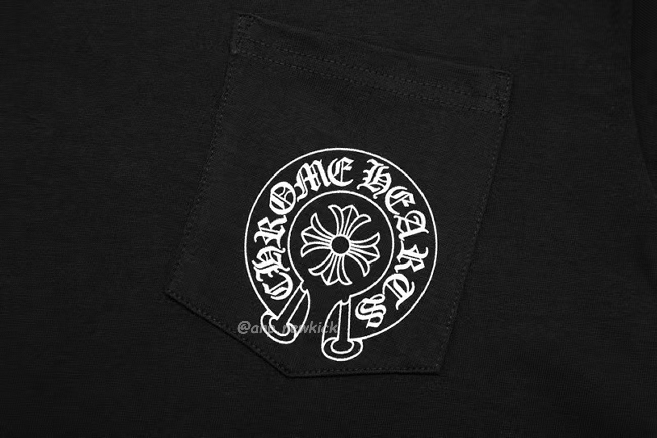 Chrome Hearts Horse Shoe Logo Pocket Black T Shirt (4) - www.kitistry.com Chrome Hearts Horse Shoe Logo Pocket Black T Shirt (4) - www.kitistry.com
