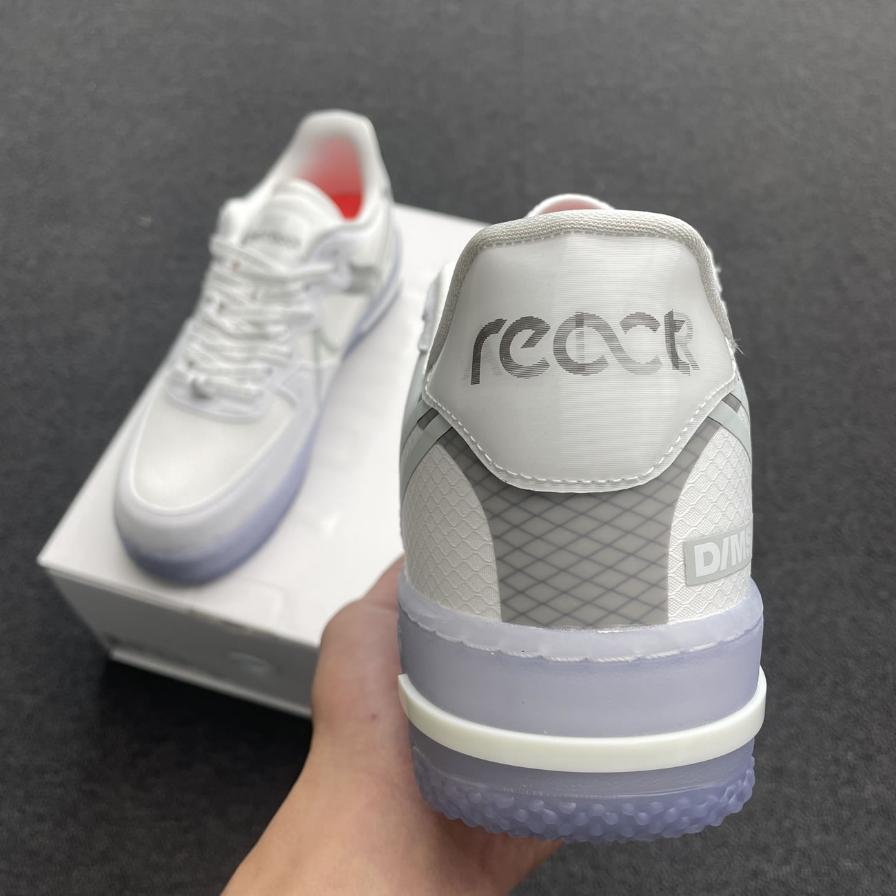 Nike Air Force 1 React White Light Bone Cq8879 100 (9) - www.kitistry.com