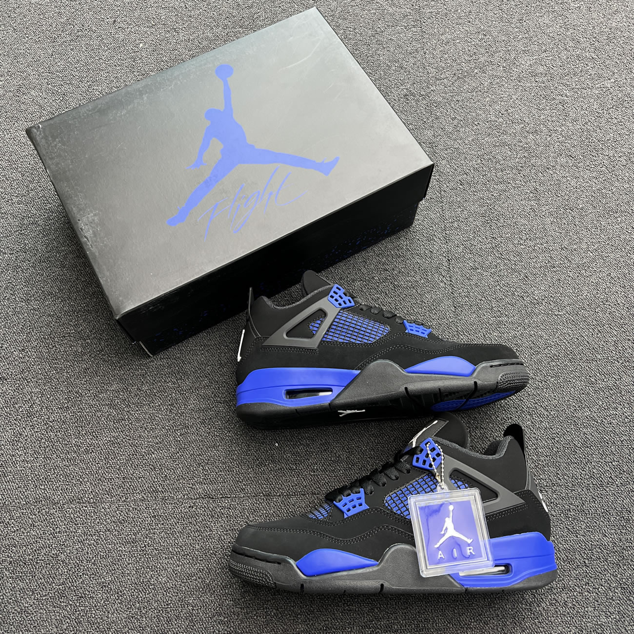 Air Jordan 4 Retro Black Game Royal Ct8527 018 (2) - www.kitistry.com