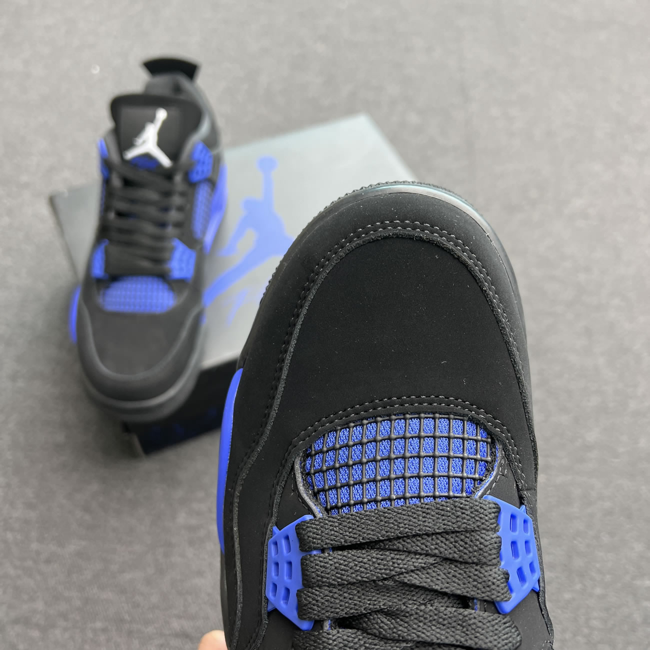 Air Jordan 4 Retro Black Game Royal Ct8527 018 (9) - www.kitistry.com