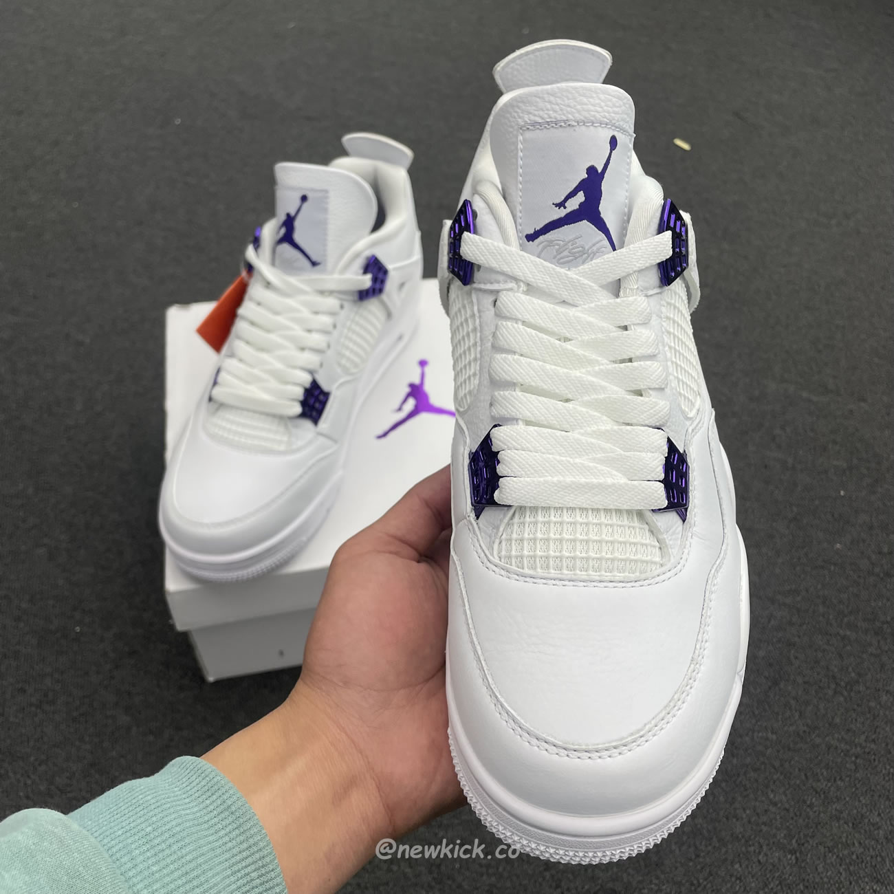 Air Jordan 4 Retro Metallic Purple Ct8527 115 (9) - www.kitistry.com