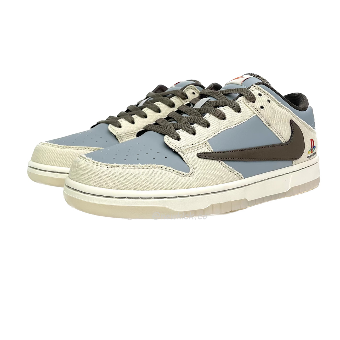 Nike Dunk Low Sp Travis Scott Brown Grey Cu1726 800 (2) - www.kitistry.com