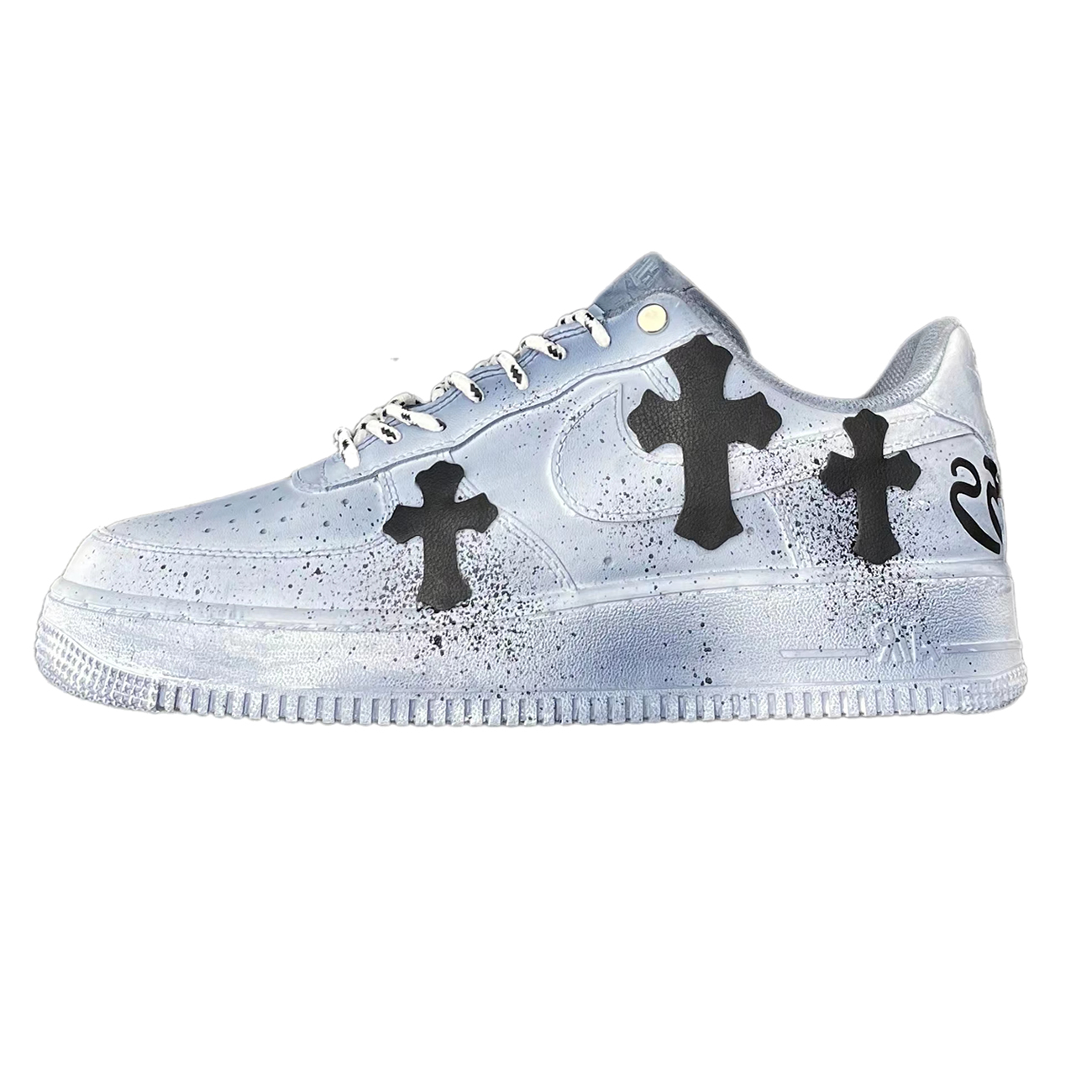 Custom Shoes Chrome X Nike Air Force 1 Dipped Reflective (1) - www.kitistry.com Custom Shoes Chrome X Nike Air Force 1 Dipped Reflective (1) - www.kitistry.com