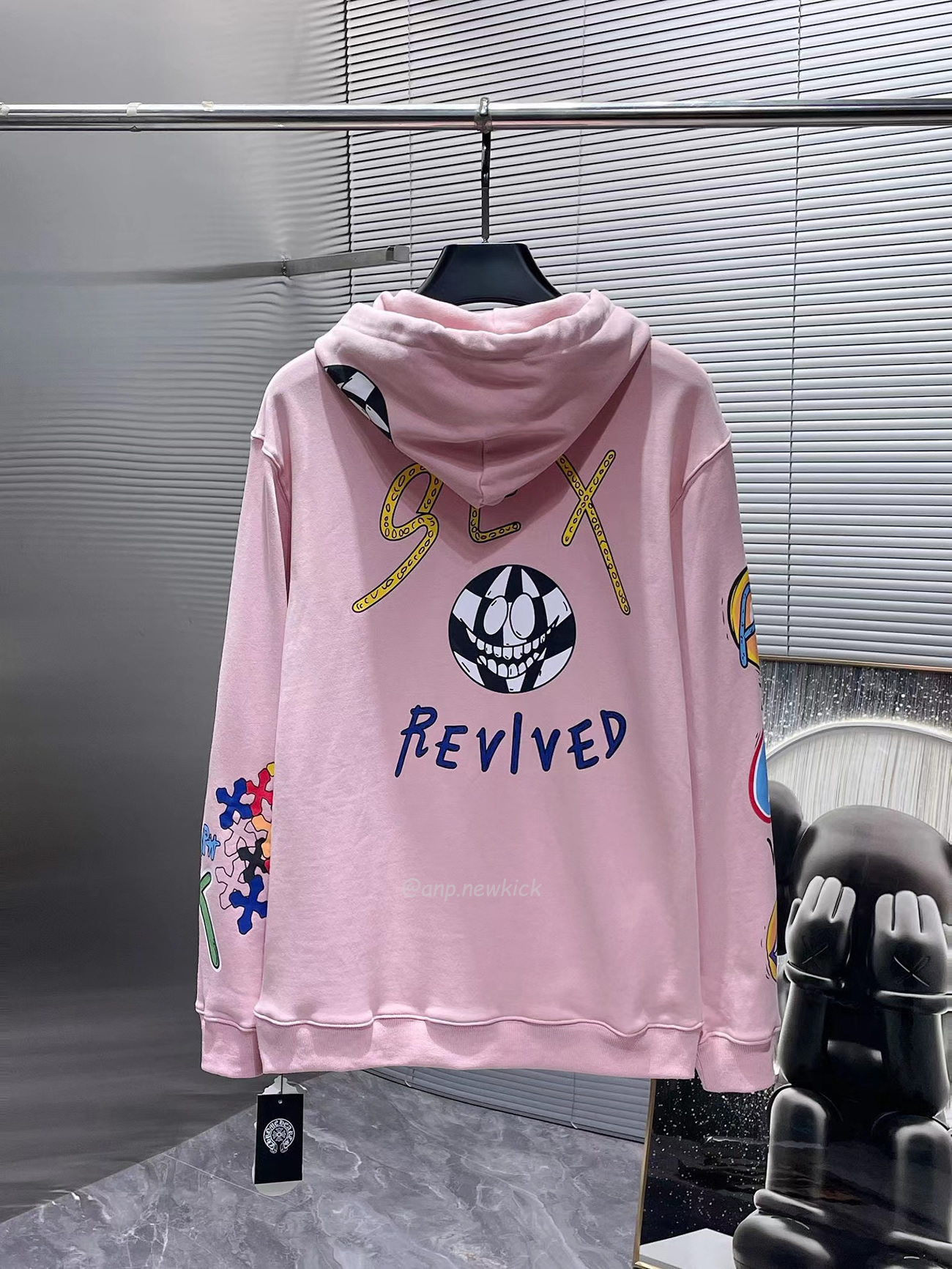 Chrome Hoodie Women Pullover Hip Hop Pink (6) - www.kitistry.com Chrome Hoodie Women Pullover Hip Hop Pink (6) - www.kitistry.com