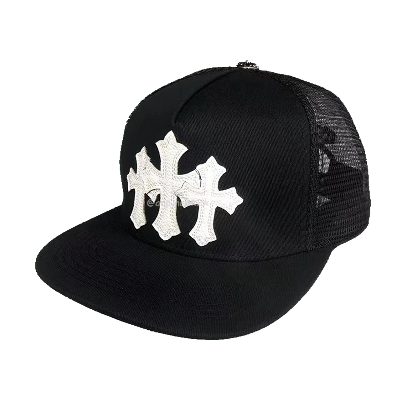 Chrome Hearts Tri Cross Black White Red Trucker Hat (2) - www.kitistry.com Chrome Hearts Tri Cross Black White Red Trucker Hat (2) - www.kitistry.com