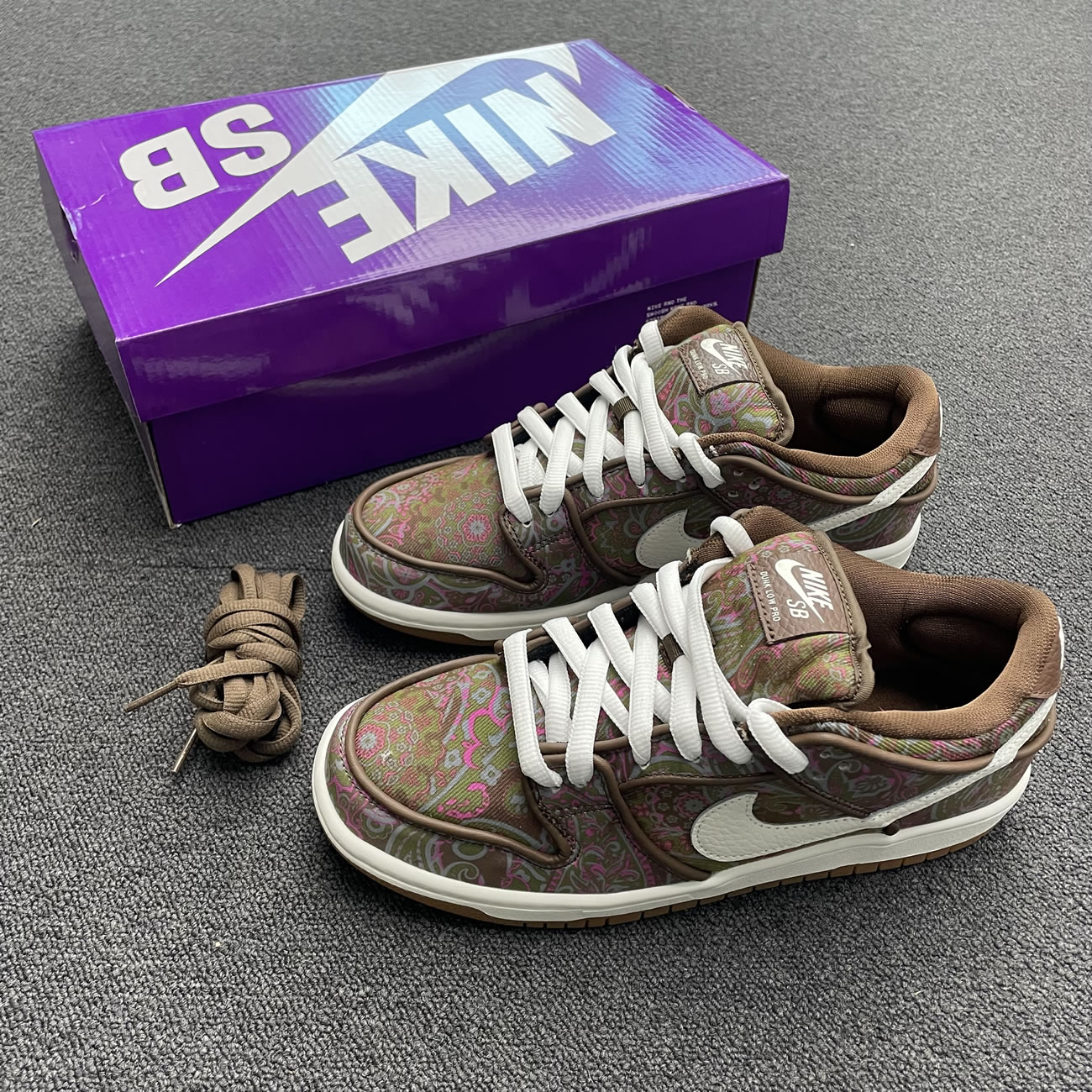 Nike Sb Dunk Low Pro Paisley Brown Dh7534 200 (7) - www.kitistry.com