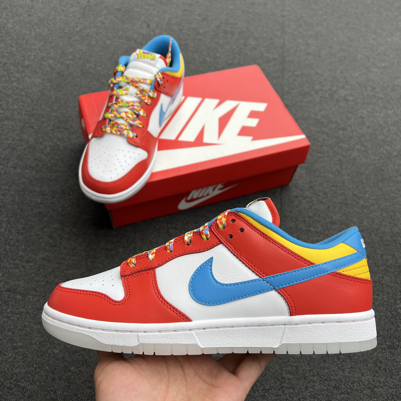 Nike Dunk Low Qs Lebron James Fruity Pebbles Dh8009 600 (9) - www.kitistry.com