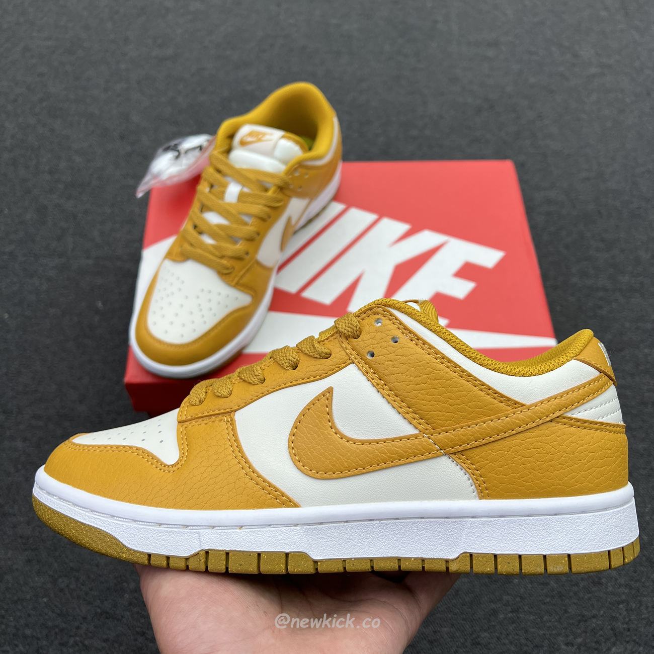 Nike Dunk Low Next Nature Phantom Gold Suede Dn1431 001 (13) - www.kitistry.com