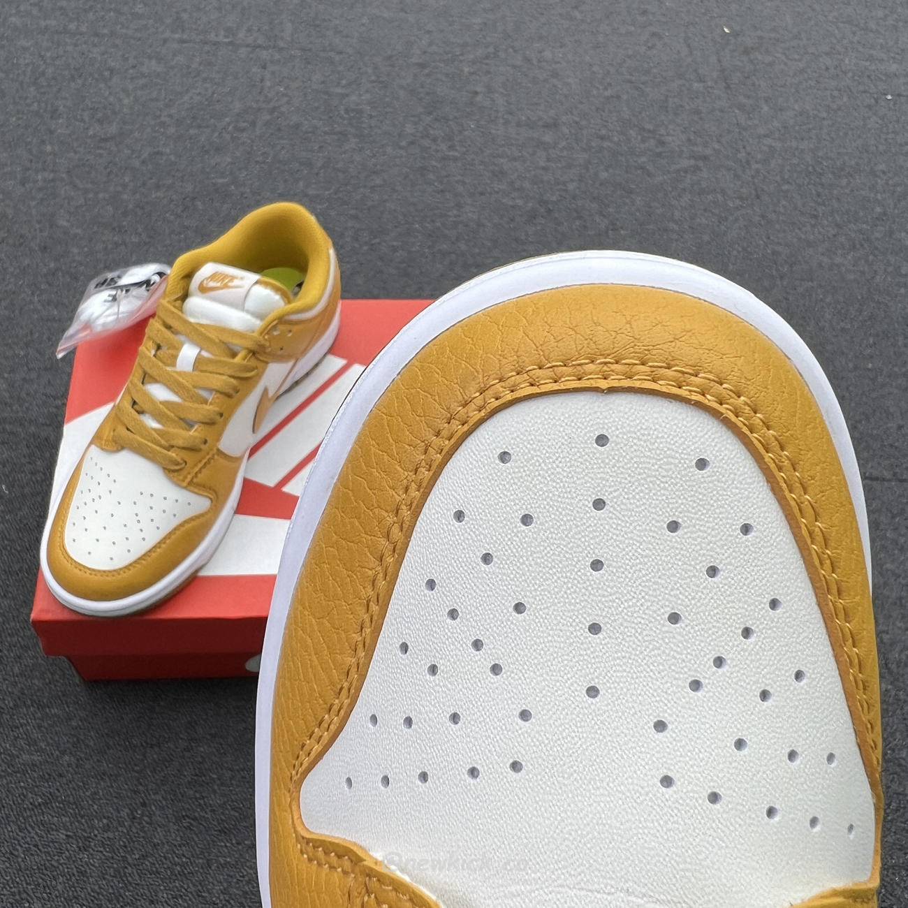 Nike Dunk Low Next Nature Phantom Gold Suede Dn1431 001 (14) - www.kitistry.com