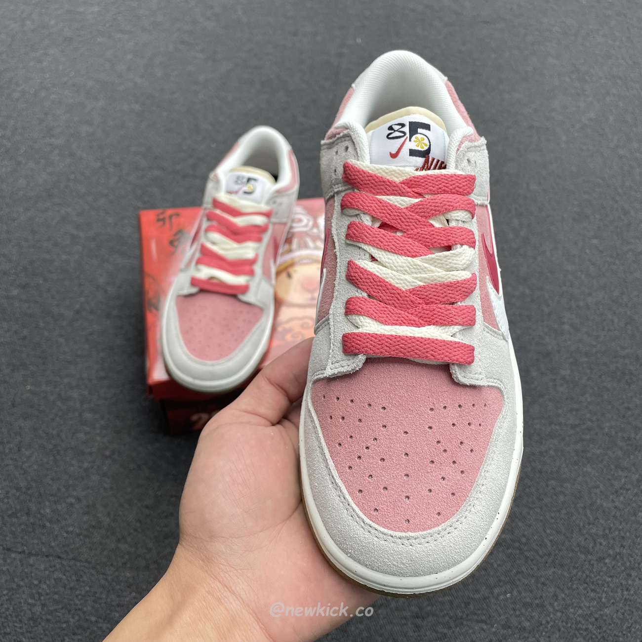 Nike Sb Dunk Low Se 85 Double Swoosh Grey Pink Rabbit Do9457 117 (10) - www.kitistry.com