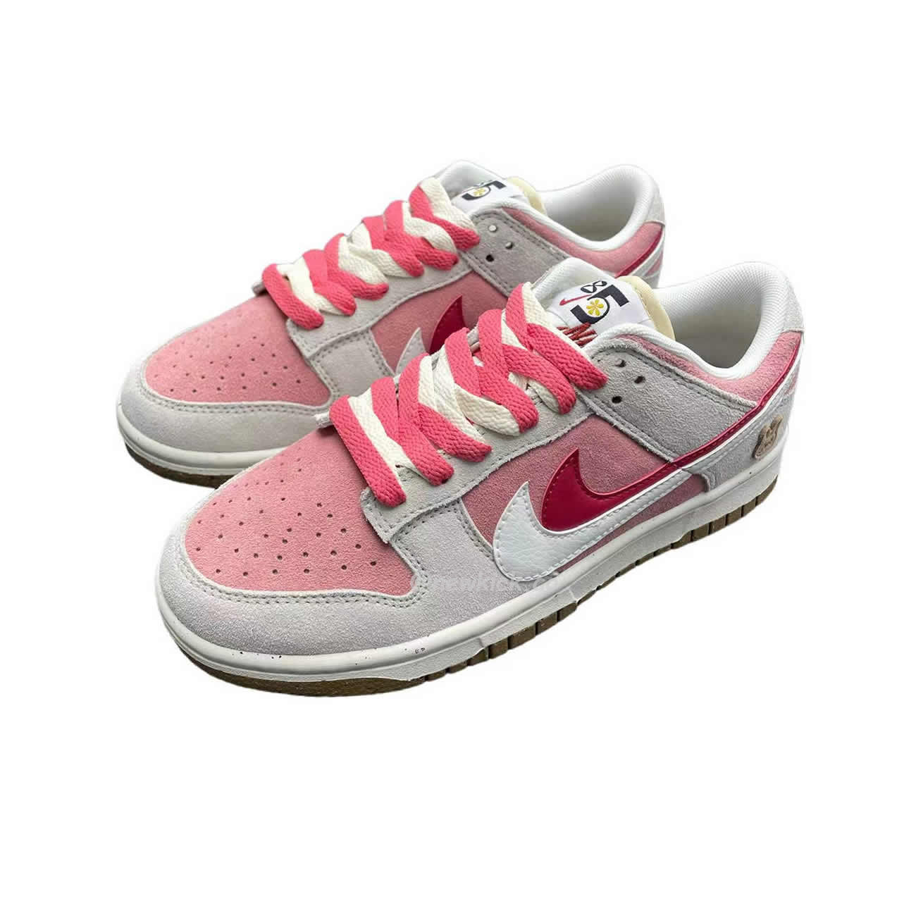 Nike Sb Dunk Low Se 85 Double Swoosh Grey Pink Rabbit Do9457 117 (2) - www.kitistry.com