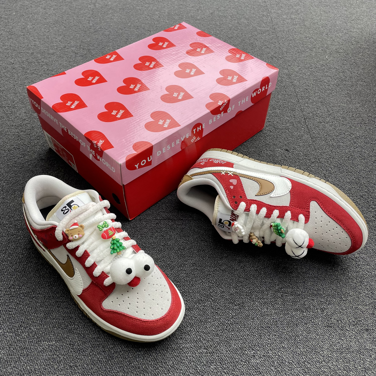 Nike Sb Dunk Low 85 Christmas Red White Brown Do9457 112 (13) - www.kitistry.com