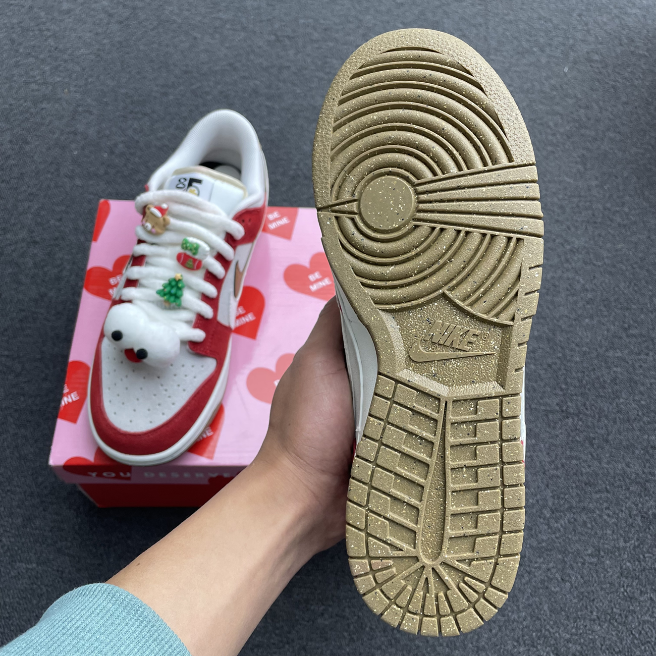 Nike Sb Dunk Low 85 Christmas Red White Brown Do9457 112 (14) - www.kitistry.com