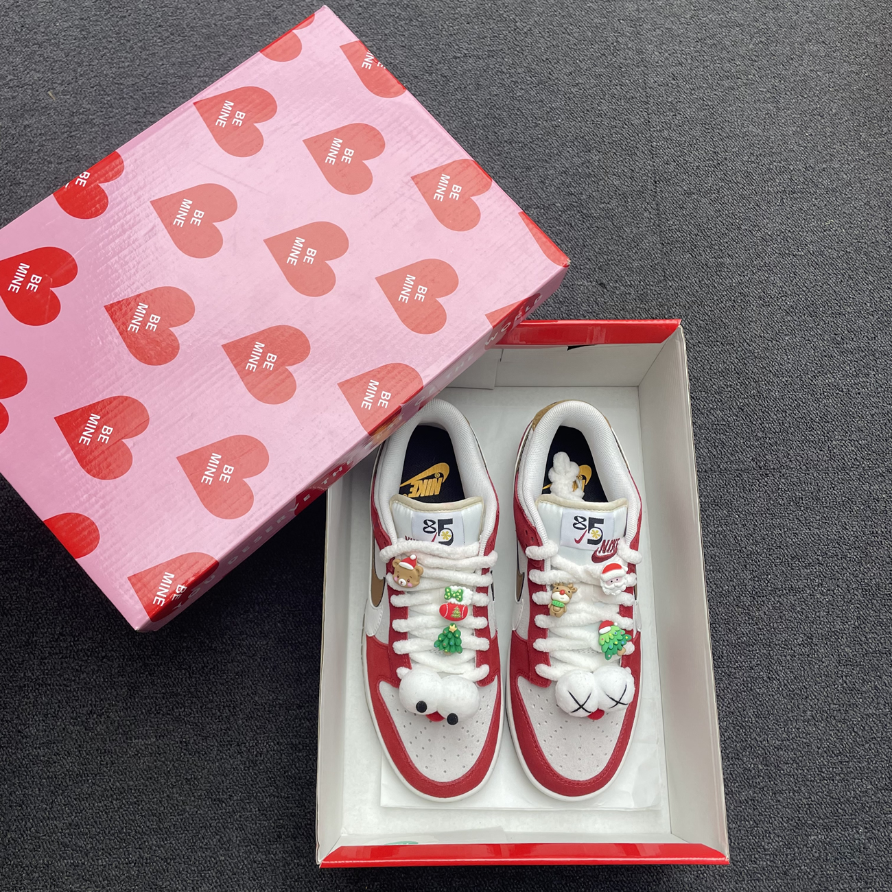Nike Sb Dunk Low 85 Christmas Red White Brown Do9457 112 (9) - www.kitistry.com