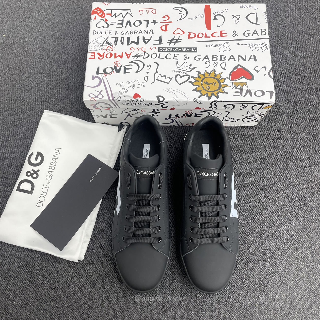 Dolce Gabbana Dg Logo Print Portofino Napa Calf Leather Sneakers (21) - www.kitistry.com Dolce Gabbana Dg Logo Print Portofino Napa Calf Leather Sneakers (21) - www.kitistry.com
