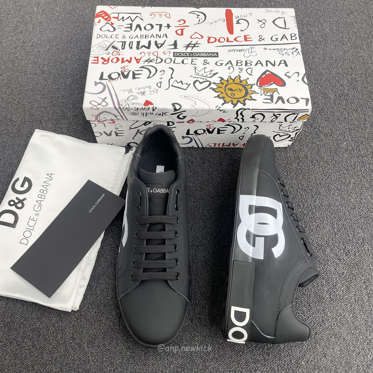 Dolce Gabbana Dg Logo Print Portofino Napa Calf Leather Sneakers (25) - www.kitistry.com Dolce Gabbana Dg Logo Print Portofino Napa Calf Leather Sneakers (25) - www.kitistry.com