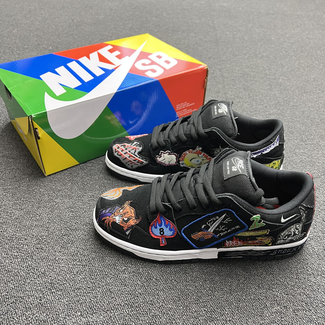 Nike Sb Dunk Low Pro Qs Neckface Dq4488 001 (4) - www.kitistry.com