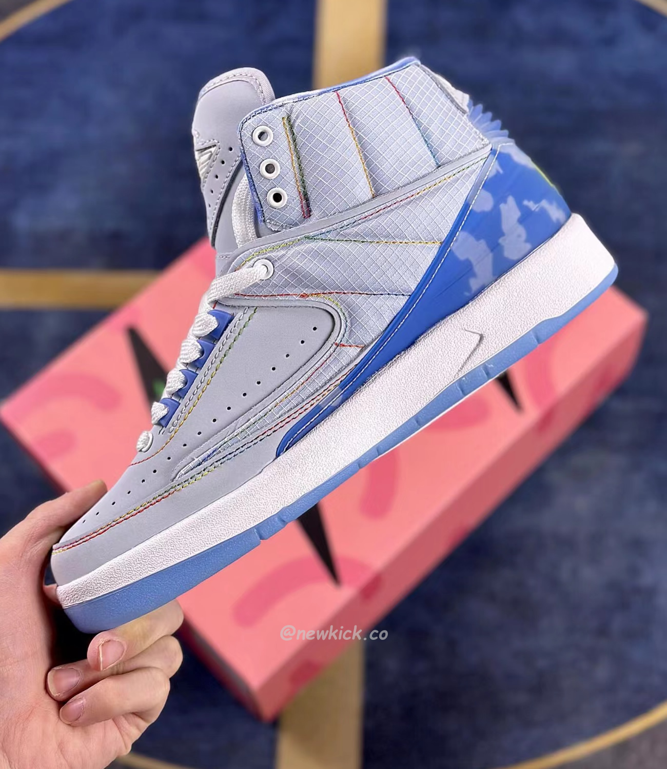 Air Jordan 2 Retro J Balvin Dq7691 419 (11) - www.kitistry.com