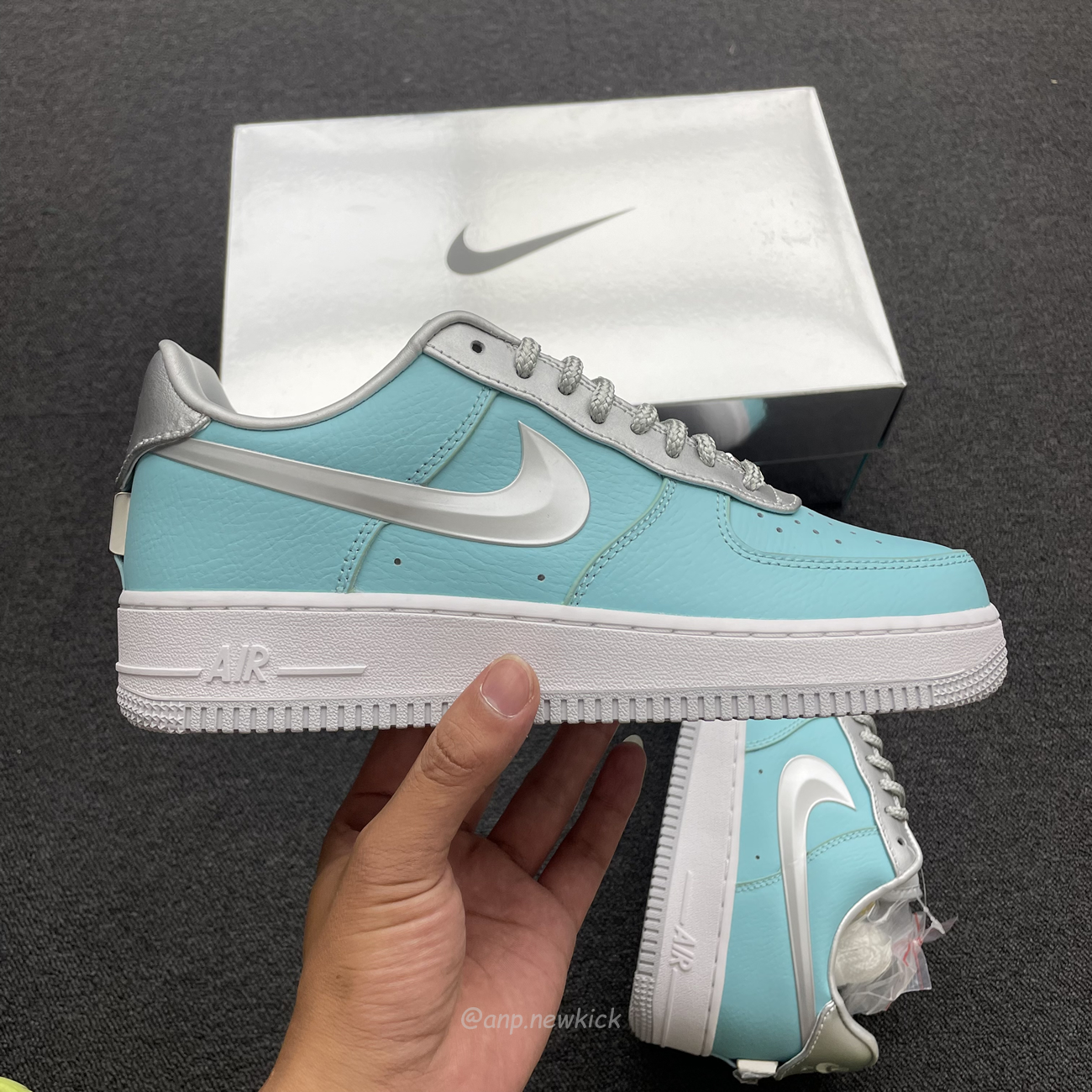 Nike Air Force 1 Low Tiffany Co 1837 Blue Silver Dz1382 003 (2) - www.kitistry.com