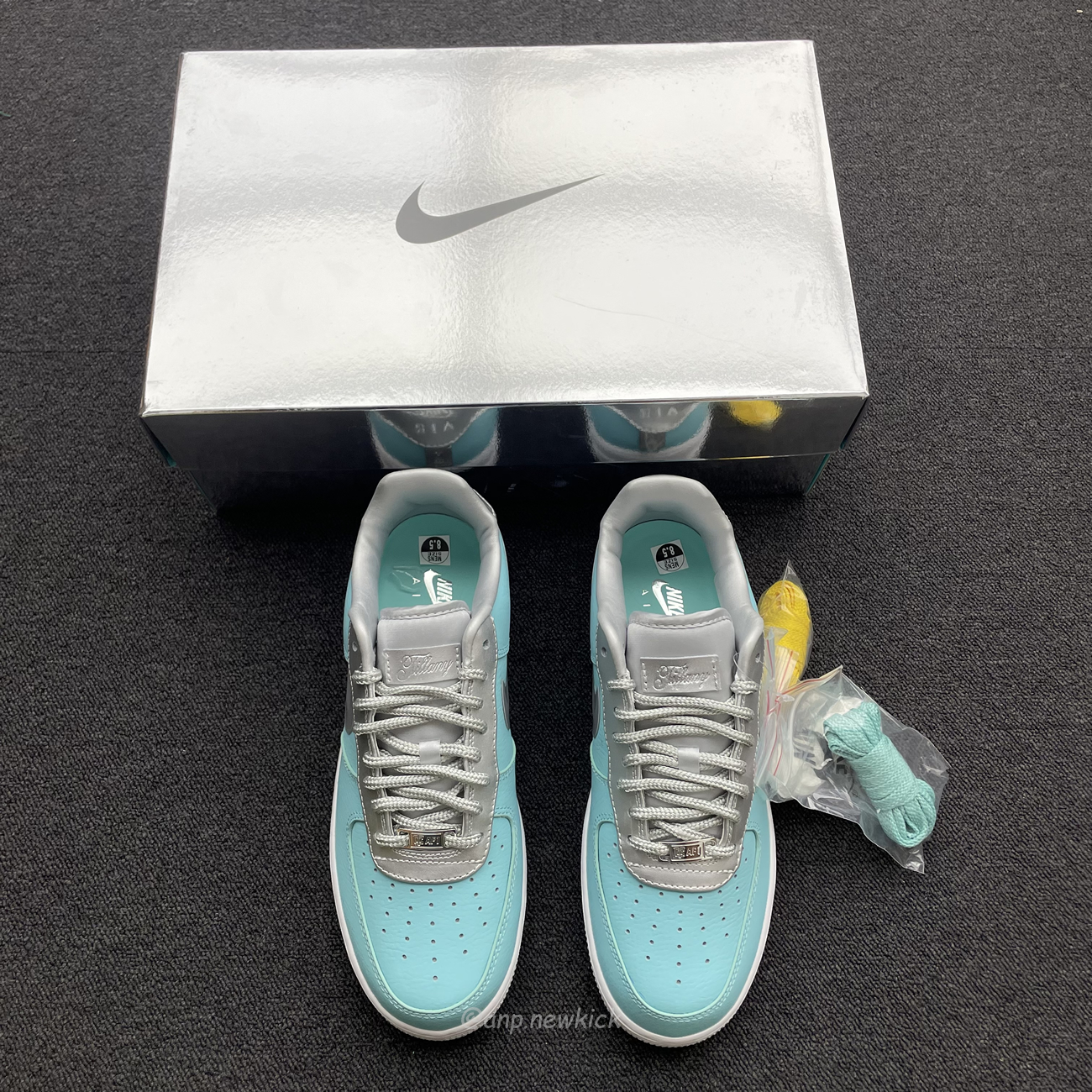 Nike Air Force 1 Low Tiffany Co 1837 Blue Silver Dz1382 003 (3) - www.kitistry.com