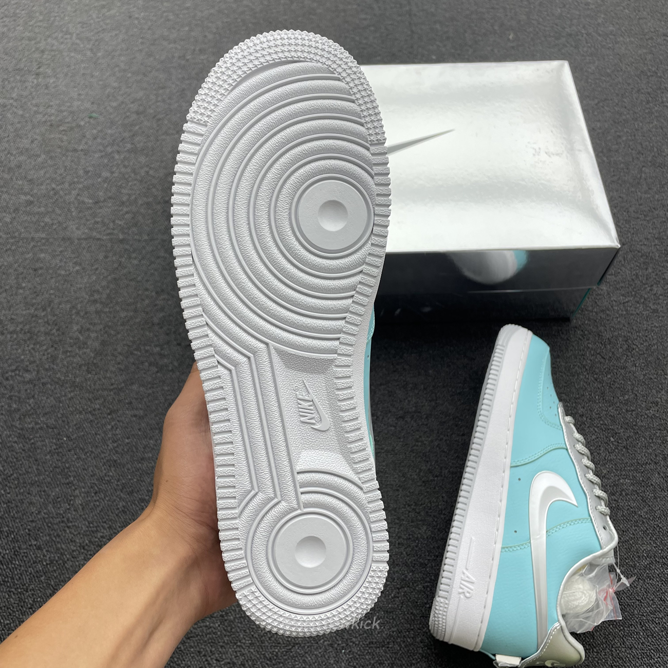 Nike Air Force 1 Low Tiffany Co 1837 Blue Silver Dz1382 003 (4) - www.kitistry.com
