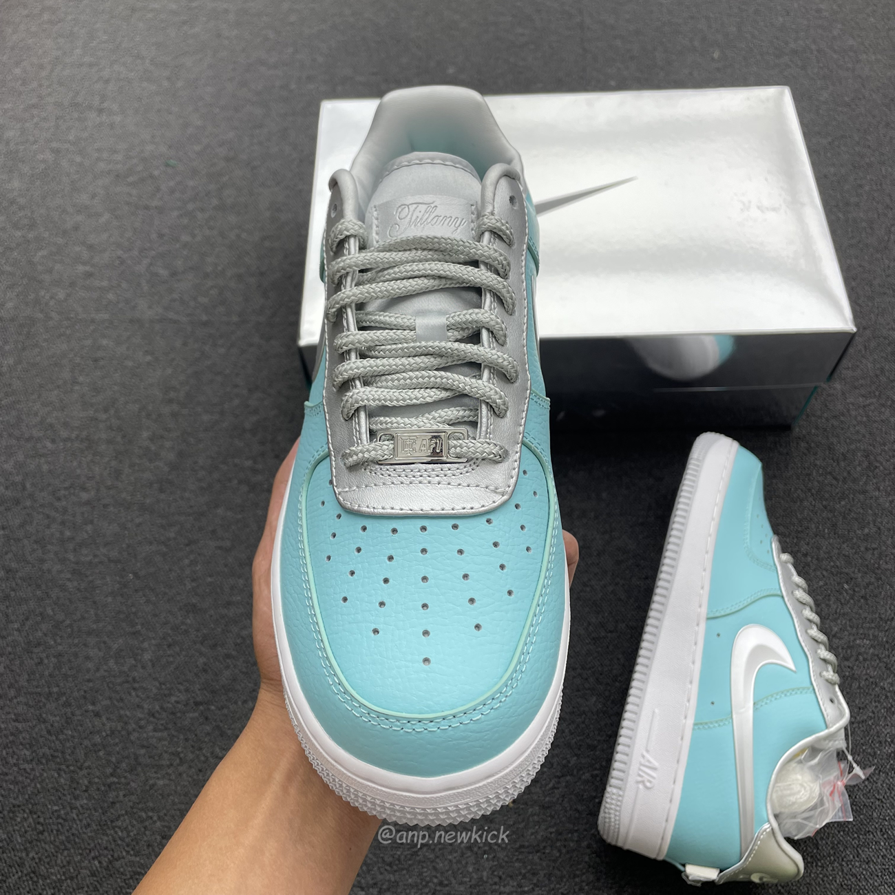 Nike Air Force 1 Low Tiffany Co 1837 Blue Silver Dz1382 003 (6) - www.kitistry.com