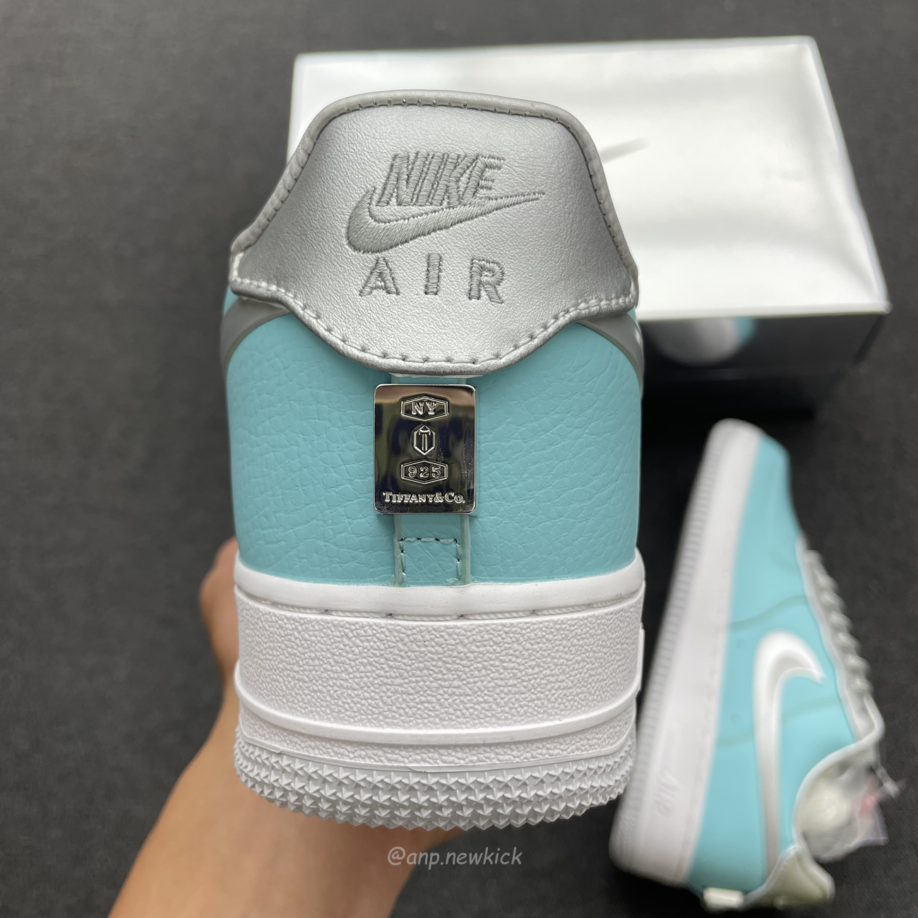 Nike Air Force 1 Low Tiffany Co 1837 Blue Silver Dz1382 003 (7) - www.kitistry.com