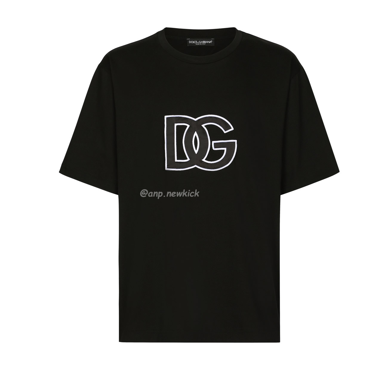Dolce Gabbana Logo Embossed T Shirt (1) - www.kitistry.com
