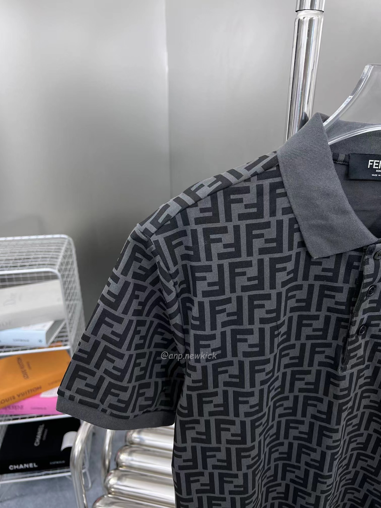 Fendi Ff Black Polo T Shirt (2) - www.kitistry.com Fendi Ff Black Polo T Shirt (2) - www.kitistry.com
