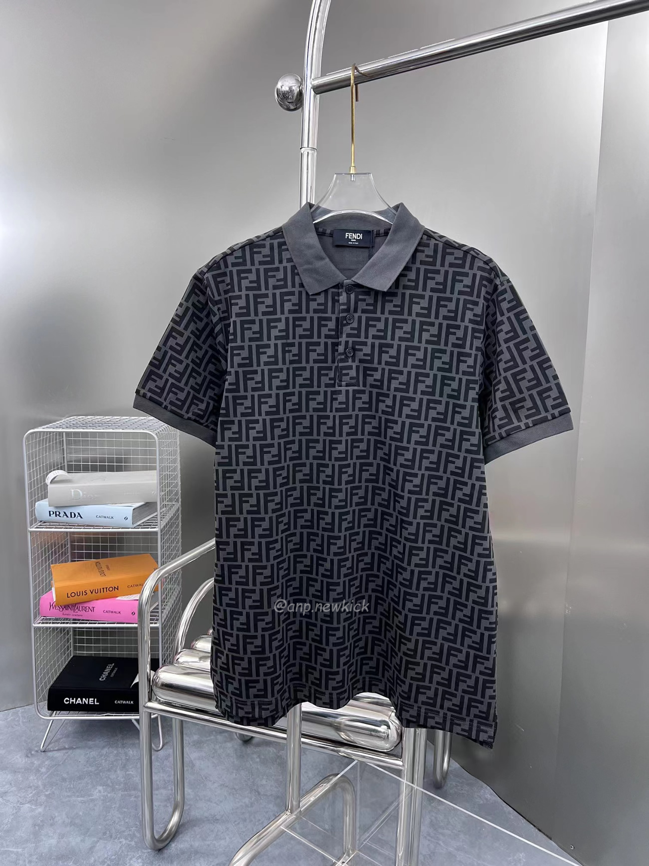 Fendi Ff Black Polo T Shirt (5) - www.kitistry.com Fendi Ff Black Polo T Shirt (5) - www.kitistry.com
