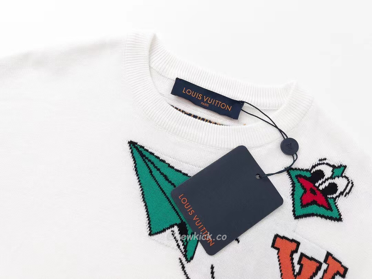 Louis Vuitton Everyday Lv Crewneck Green Black White (19) - www.kitistry.com