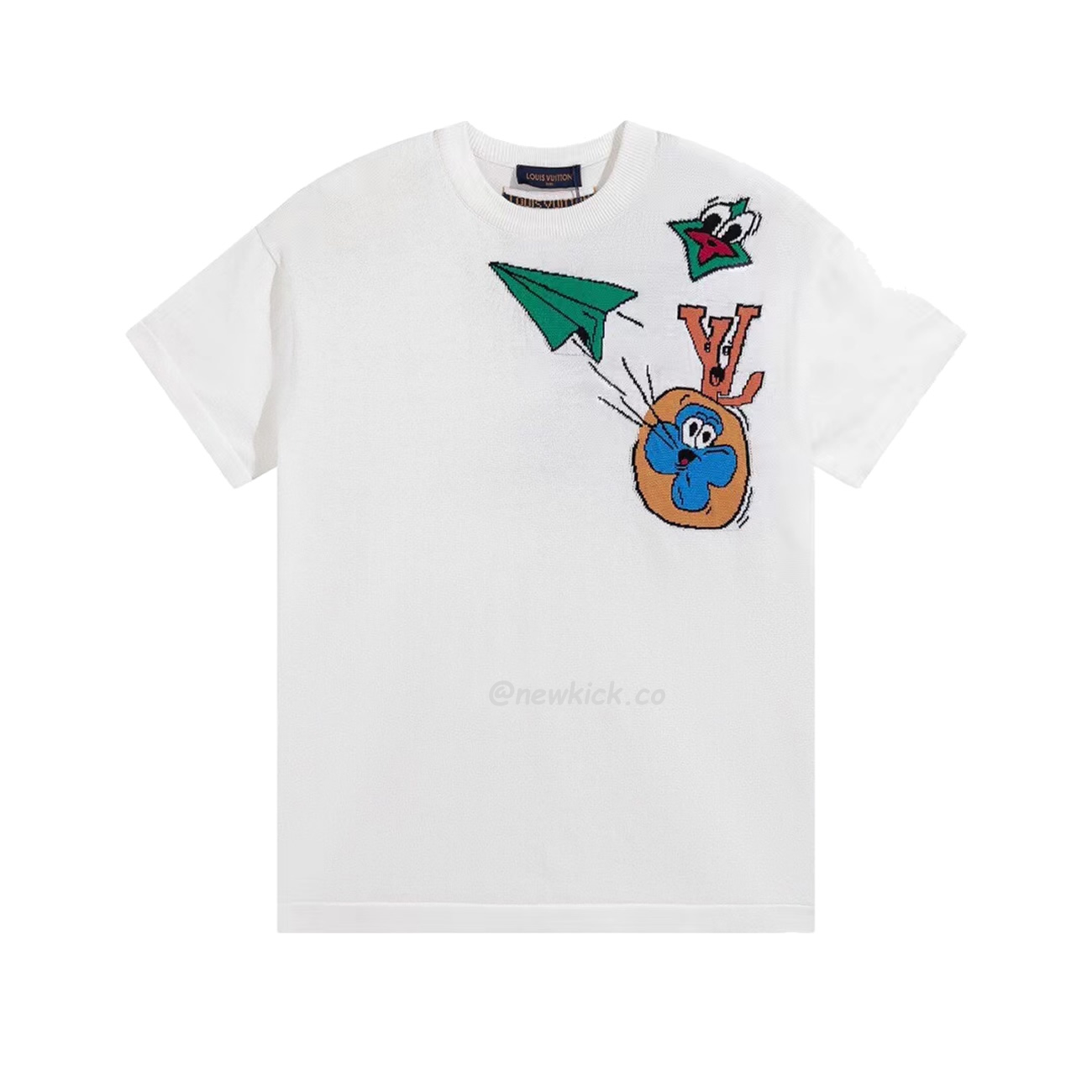 Louis Vuitton Everyday Lv Crewneck Green Black White (23) - www.kitistry.com