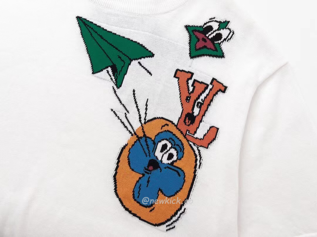 Louis Vuitton Everyday Lv Crewneck Green Black White (26) - www.kitistry.com