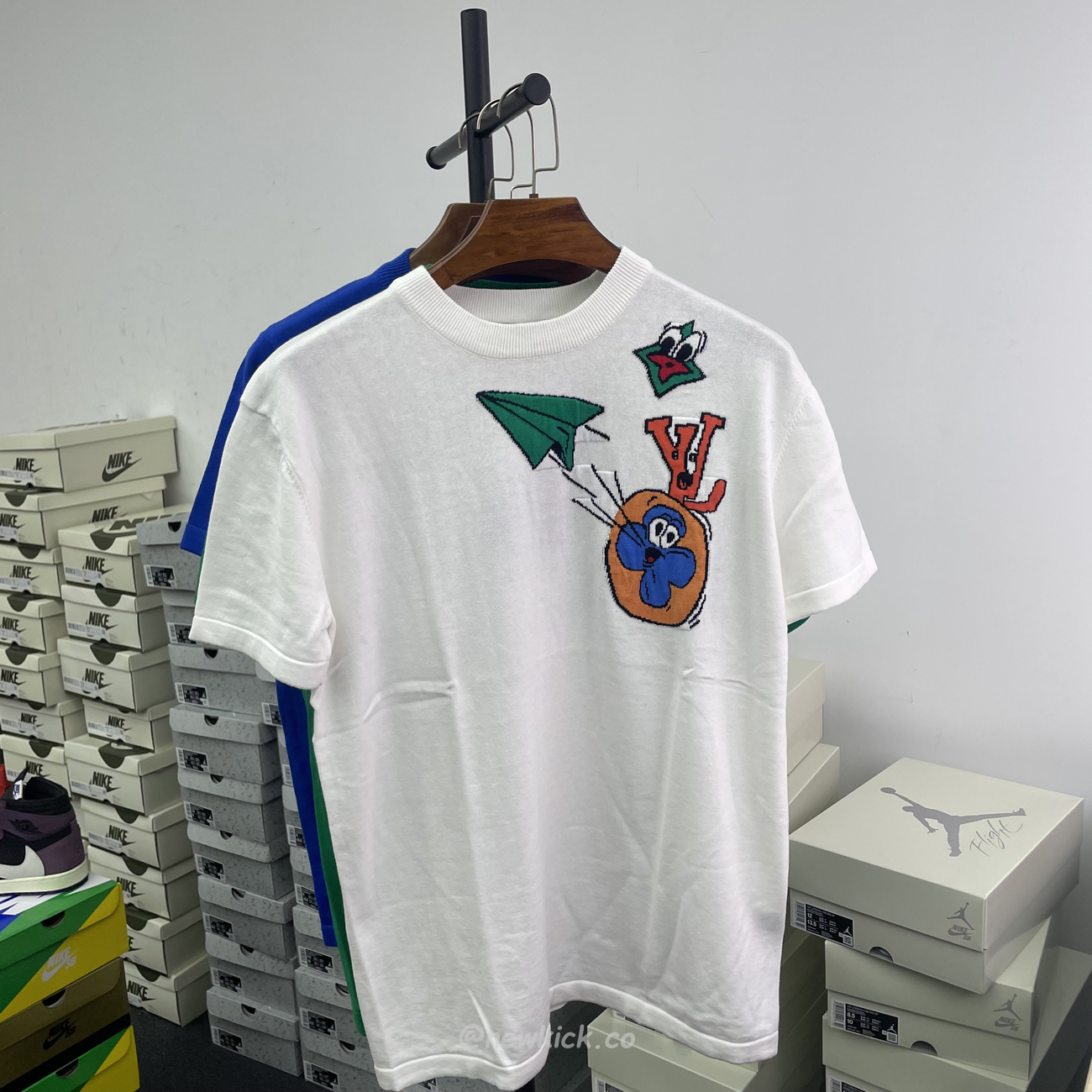 Louis Vuitton Everyday Lv Crewneck Green Black White (30) - www.kitistry.com