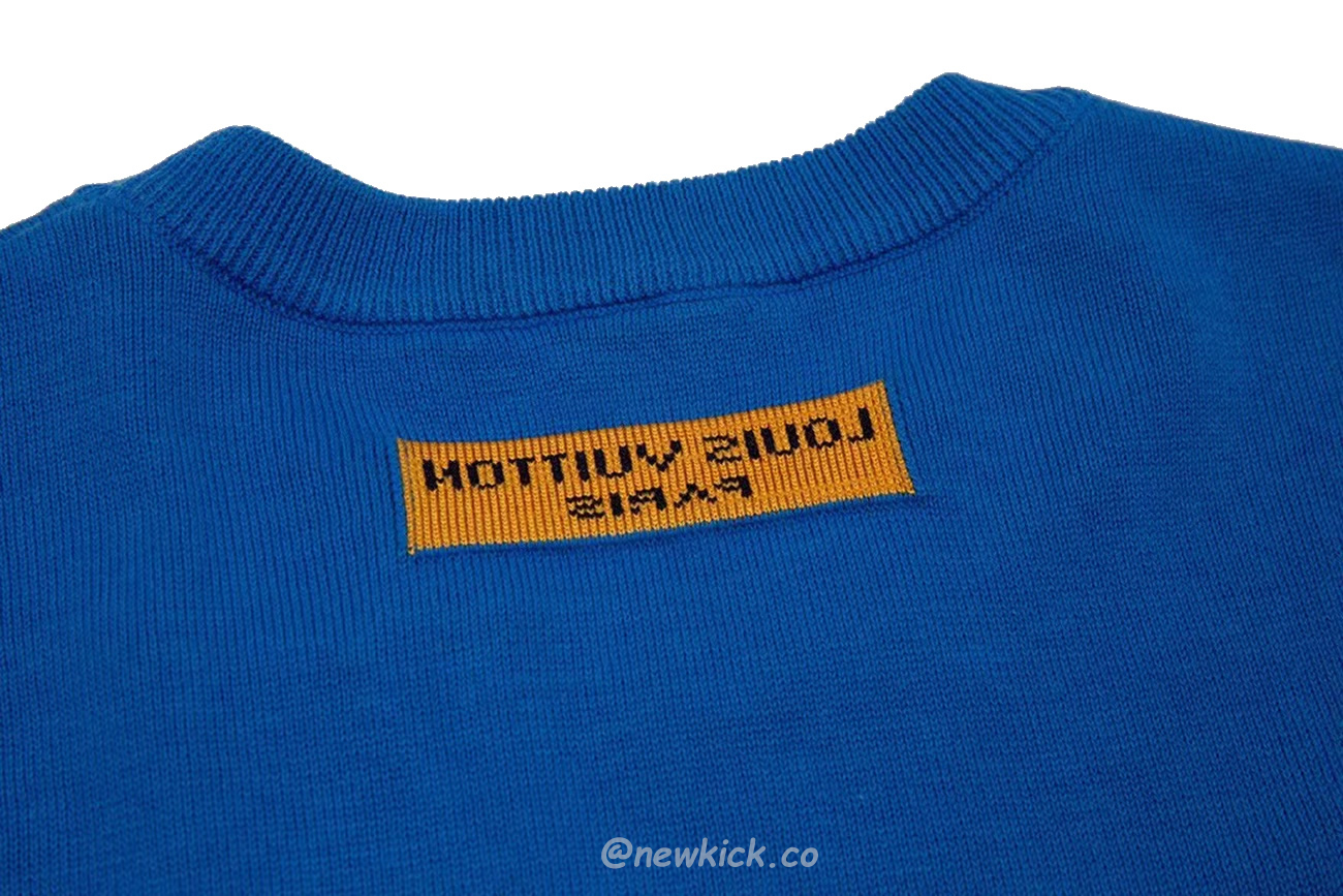 Louis Vuitton Everyday Lv Crewneck Green Black White (5) - www.kitistry.com