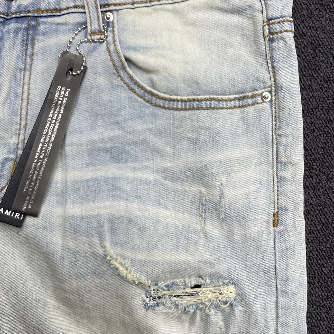 Amiri Core Applique Jean Clay Indigo Fw22 (10) - www.kitistry.com