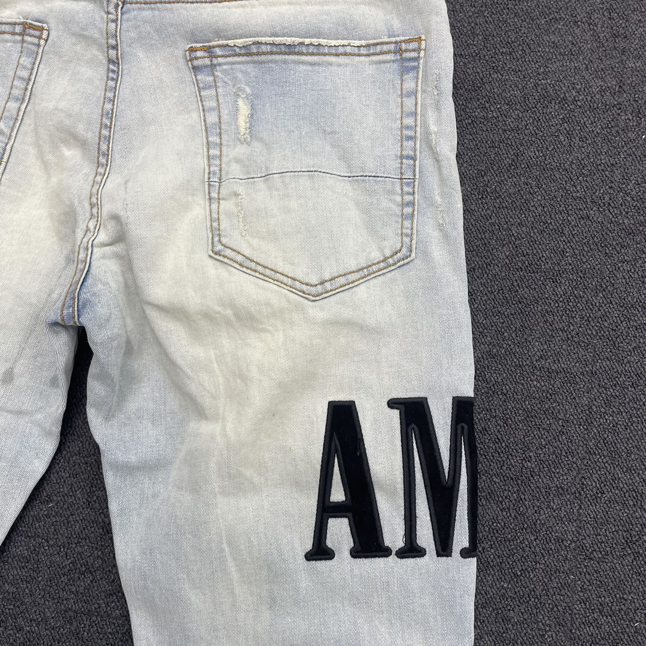 Amiri Core Applique Jean Clay Indigo Fw22 (4) - www.kitistry.com