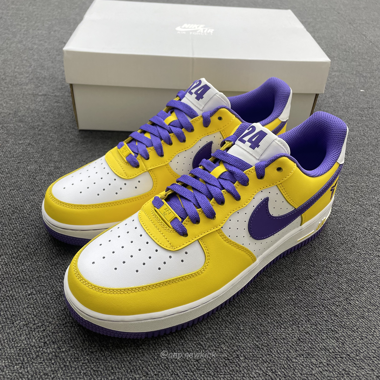 Kobe Bryant X Nike Air Force 1 Low Purple Gold Color (10) - www.kitistry.com Kobe Bryant X Nike Air Force 1 Low Purple Gold Color (10) - www.kitistry.com