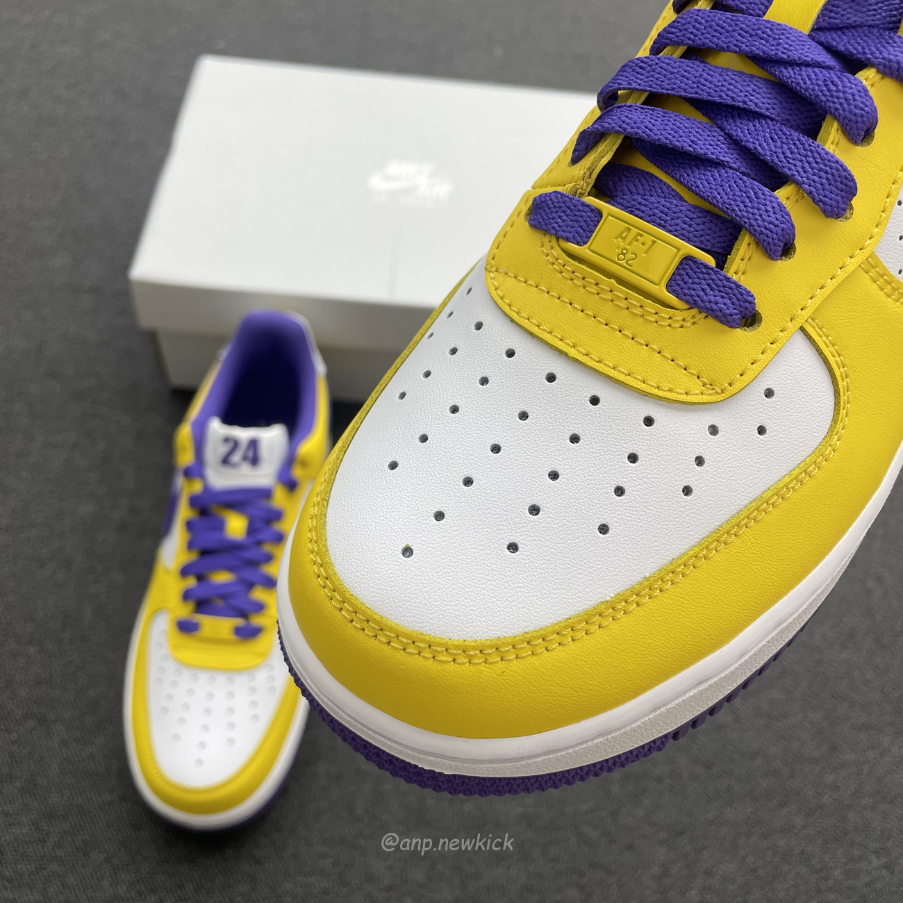 Kobe Bryant X Nike Air Force 1 Low Purple Gold Color (5) - www.kitistry.com