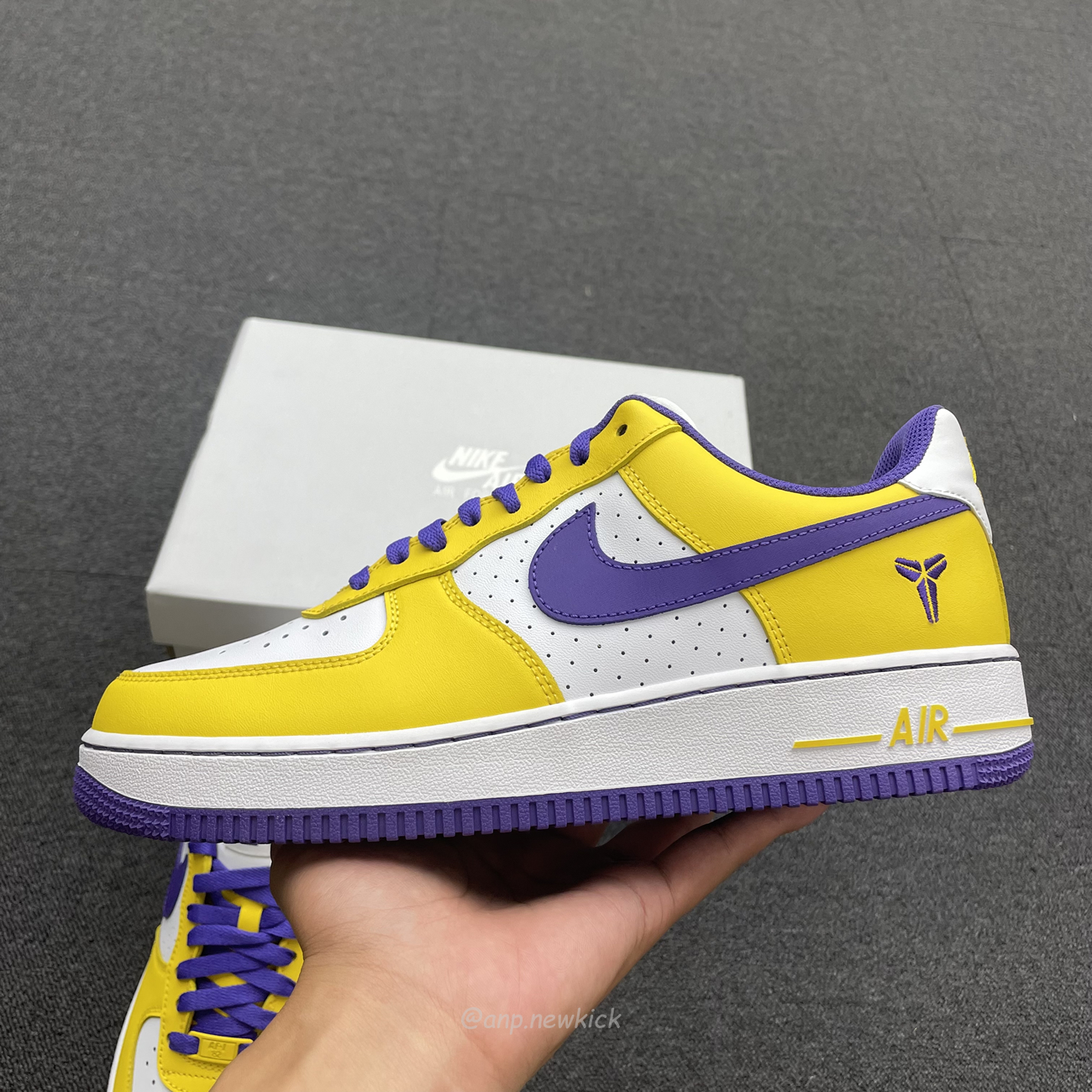 Kobe Bryant X Nike Air Force 1 Low Purple Gold Color (6) - www.kitistry.com