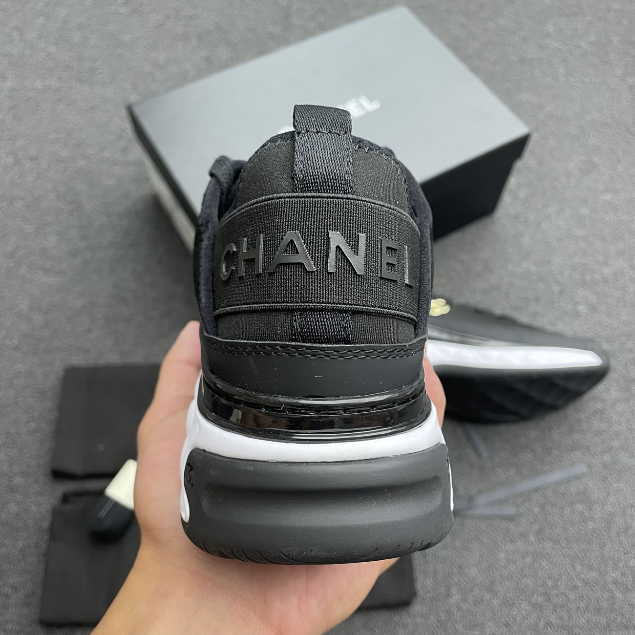 Chanel Casual Style Plain Logo Low Top Sneakers (14) - www.kitistry.com Chanel Casual Style Plain Logo Low Top Sneakers (14) - www.kitistry.com
