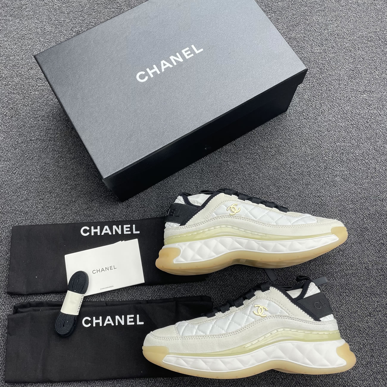 Chanel Casual Style Plain Logo Low Top Sneakers (9) - www.kitistry.com Chanel Casual Style Plain Logo Low Top Sneakers (9) - www.kitistry.com