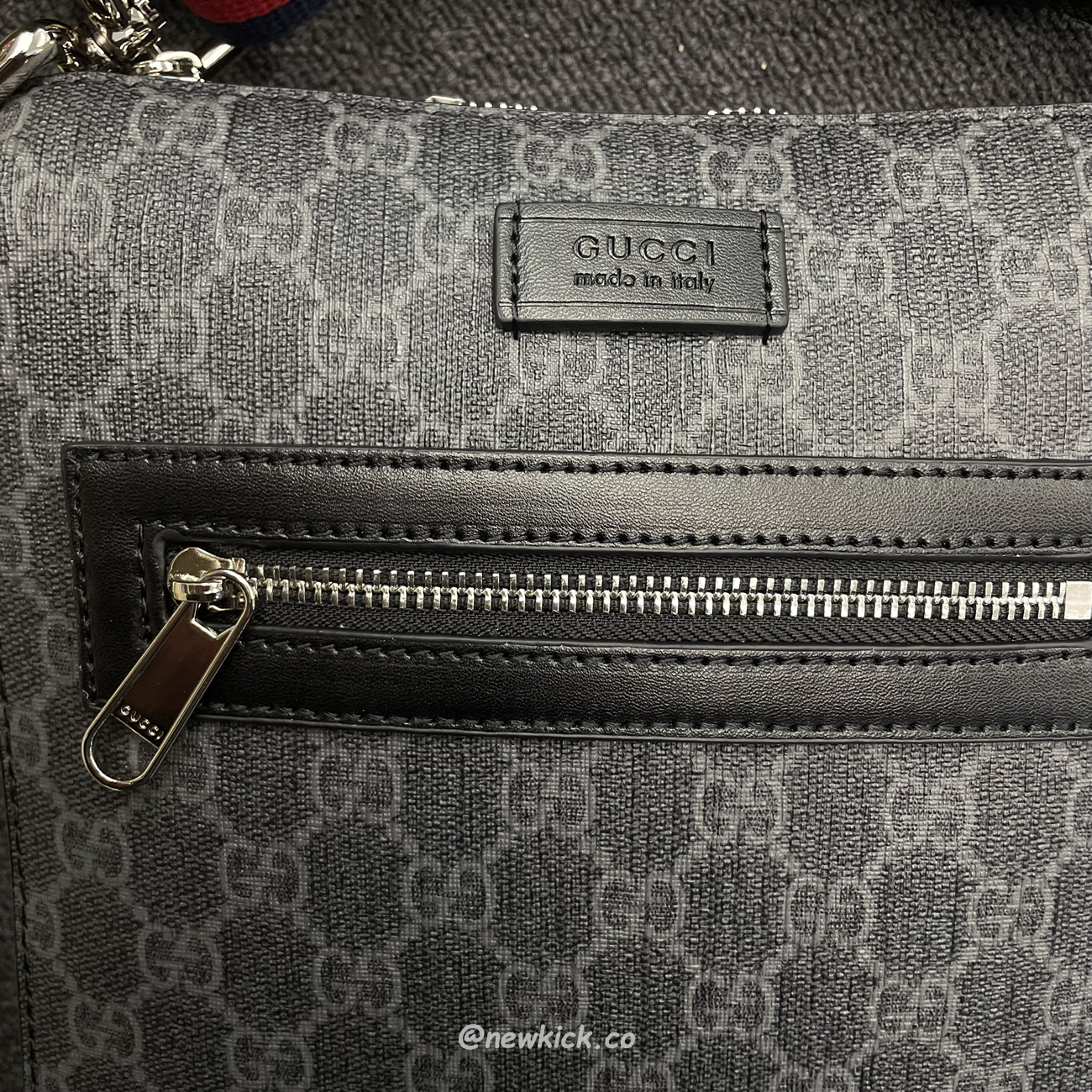 Gucci Gg Black Small Messenger Bag 523599 K5rln 1095 (7) - www.kitistry.com